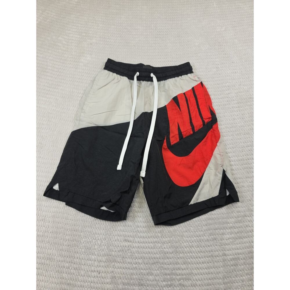 Nike Swim Trunks Mens Small Vintage Style Large Spellout Board Shorts Swim